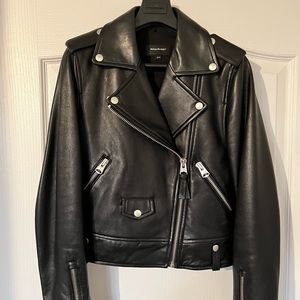 Mackage Baya Leather Moro Jacket